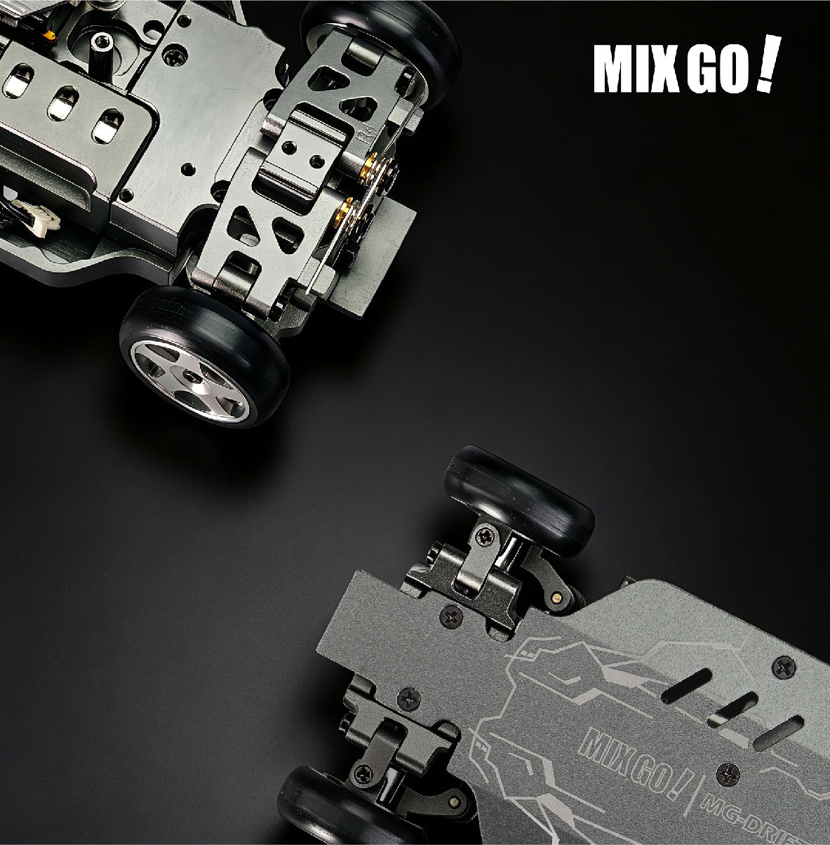 【PRE‑ORDER ITEM】Sniclo MIXGO Geek Version 1/43 4‑WD Drift Full‑Metal RC Car