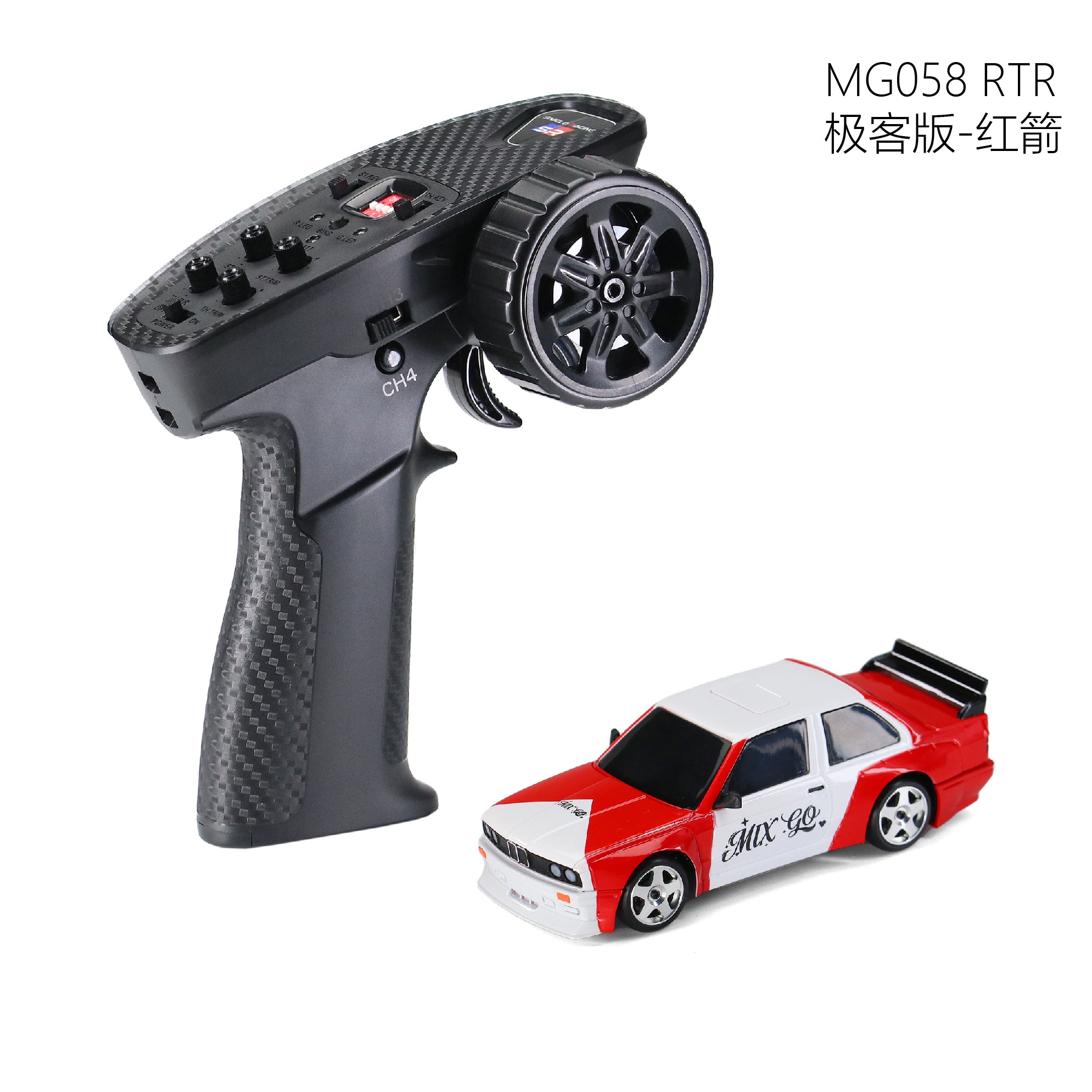 【PRE‑ORDER ITEM】Sniclo MIXGO Geek Version 1/43 4‑WD Drift Full‑Metal RC Car