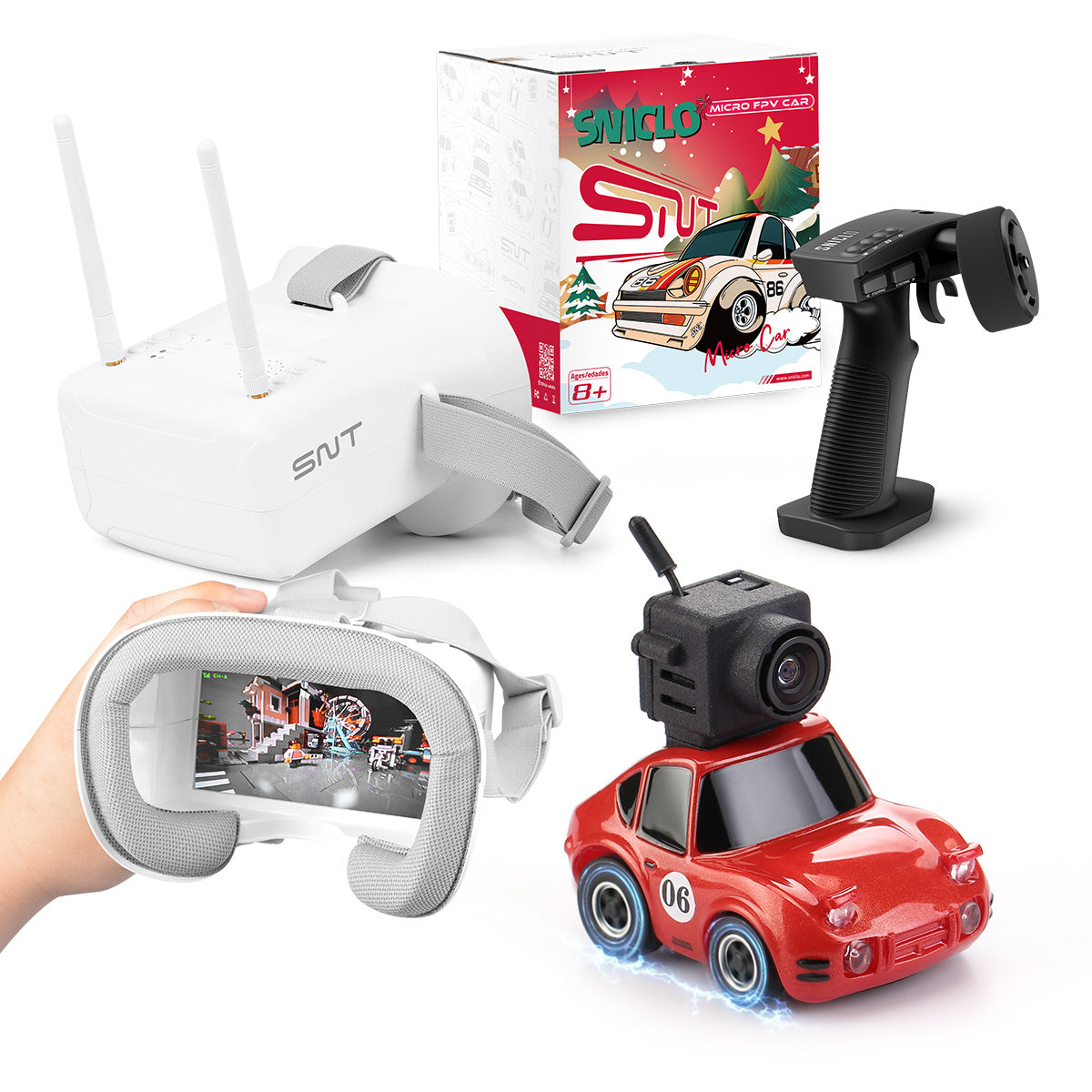 SNT Atom-Q Series 2000GT Micro FPV Car Remote Control Version